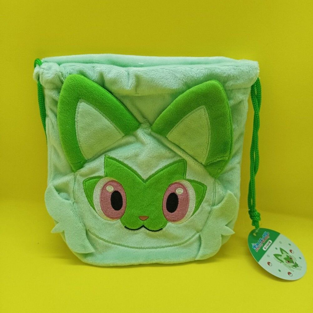 Pokemon Sprigatito drawstring bag
